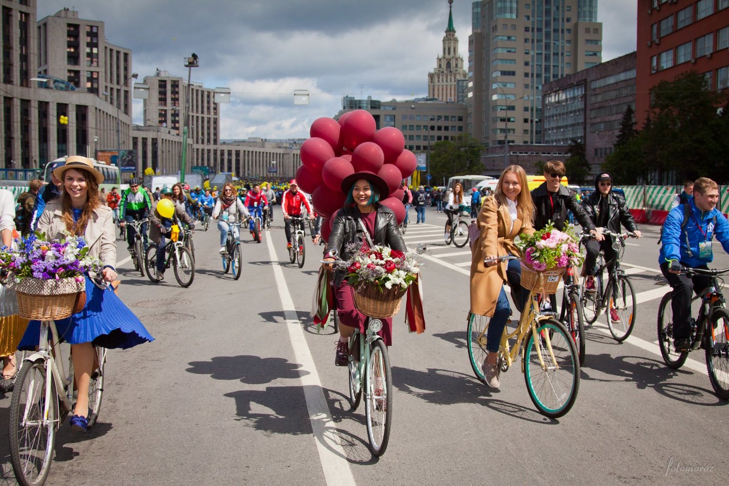 Фото велопарад москва